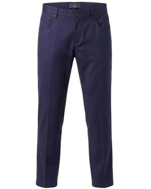 Tombolini Five-Pocket Straight-Leg Pants - Blue