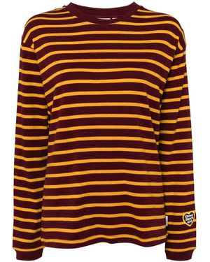 Chocoolate Striped T-Shirt - Brown