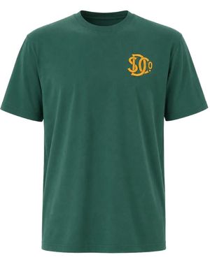 Superdry Sd&Co. Logo-Embroidered T-Shirt - Green