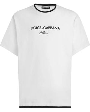 Dolce & Gabbana ロゴ Tシャツ - ホワイト