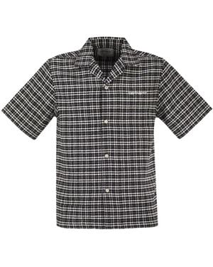 Carhartt Kander Checked Cotton Shirt - Gray