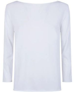Liviana Conti Keyyie Slightly Fitting Silhouette Knitwear - White