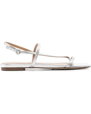 Aeyde Ella Nappa Leren Sandalen - Wit