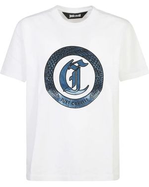 Just Cavalli T-Shirts And Polos - Blue