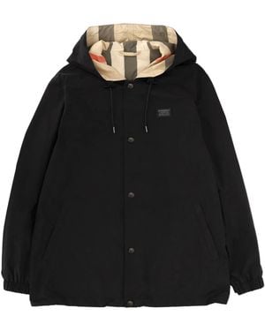 Burberry Reversible "Check" Jacket - Black