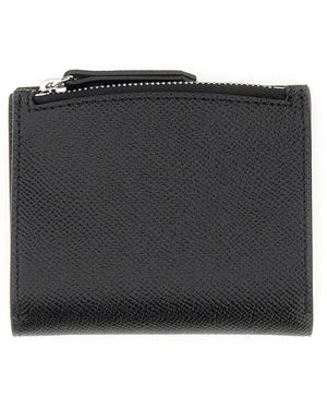Maison Margiela Portafoglio Con Logo - Black