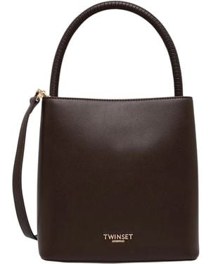Twinset Bucket Bag - Black