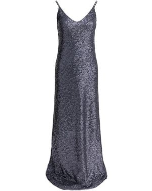 Semler Long Sequined Dress - Blue