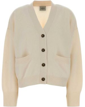 LeKasha Cardigan With Pockets - Natural