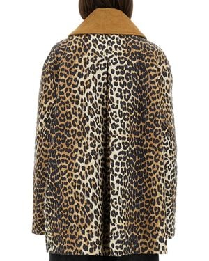 Ganni Organic Cotton Jacket - Brown