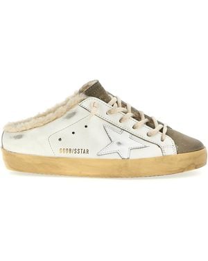 Golden Goose 'Superstar' Sabots - Natural