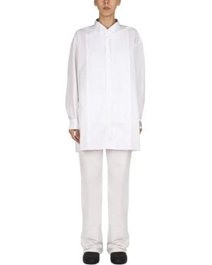Raf Simons Logo Patch Shirt - White