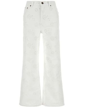 Chloé White Denim Jeans