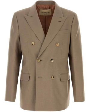Valentino Garavani Giacca D\ Petto - Brown