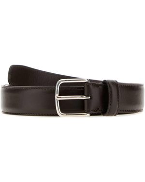 The Row Classic Belt For - White