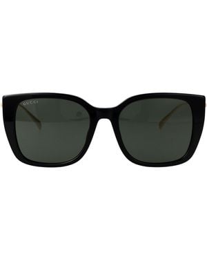 Gucci Recycled Acetate Sunglasses - Black