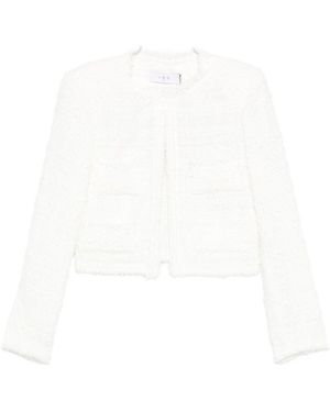 IRO Safira Cotton Blend Jacket - White