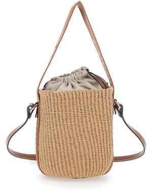 Chloé Small Woody Basket - Natural