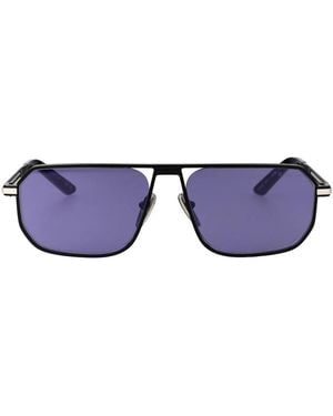 Prada Matte Metal Sunglasses - Blue