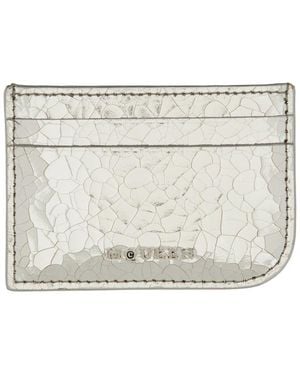 McQueen Leather Card Holder - Metallic