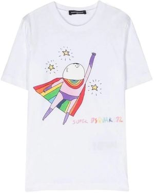 DSquared² Mc Renny Fit T-Shirt - White