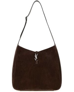 Saint Laurent Ysl Bv 5A7 Hobo Maxi E_Suede S - Brown