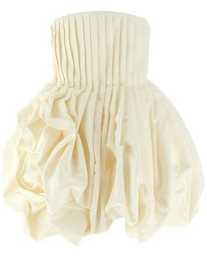 Carolina Herrera Skirt Dress - Natural