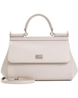 Dolce & Gabbana Dolce & Gabbana Sicily Shoulder Bag Hobo - White