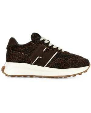 Hogan H641 Allacciato H Sneakers - Black
