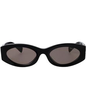 Miu Miu Acetate Sunglasses - Black