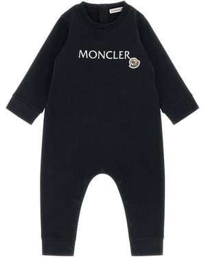 Moncler Logo Jumpsuit - Blue