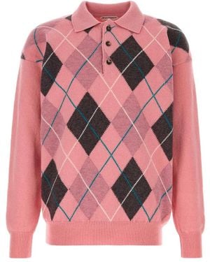 JW Anderson Jwa X Pringle Polo - Pink