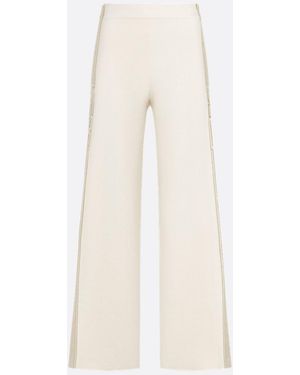 Dior Cashmere Trousers - White