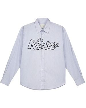 Arte' "Arte Blocks" Shirt - White