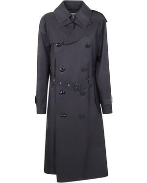 Sacai Cotton Gabardine Coat - Blue