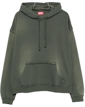 DIESEL Army Cotton Jumper - Green