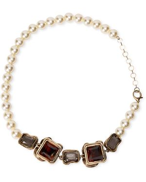Weekend by Maxmara Bracelet With Pearls - Metallic