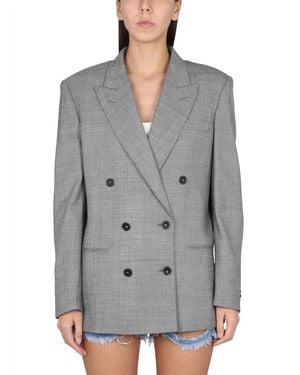 Stella McCartney Double-Breasted Blazer - Gray
