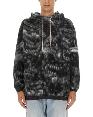 Aries Oversized Sweatshirt - Black