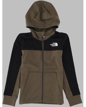 The North Face B Slacker Fz Hdy - Brown