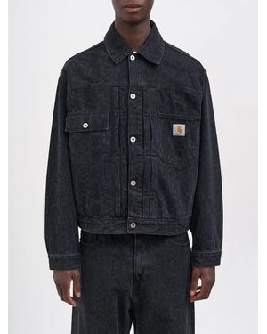 Carhartt Belmar Jacket 'Smith' Denim Snake Camo - Blue
