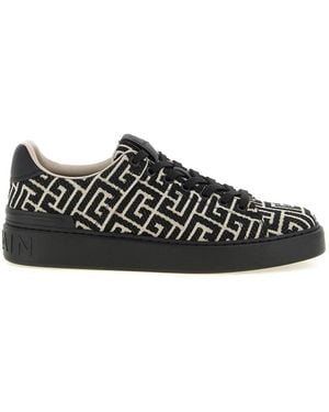 Balmain 'B-Court' Sneakers - Black