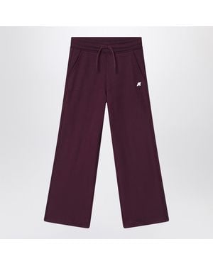 K-Way Gin Sports Pants - Purple