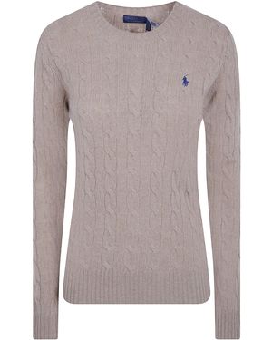 Polo Ralph Lauren "Julianna" Long Sleeves Pullover - Grey