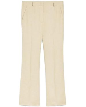 Weekend by Maxmara Sand Flare Trousers - Natural
