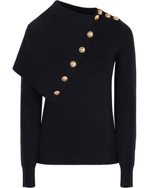 Rabanne Merino Wool Sweater - Blue