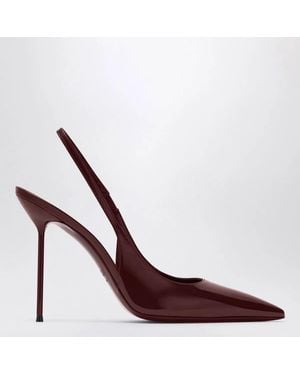 Paris Texas Lidia Slingback Pumps - Purple