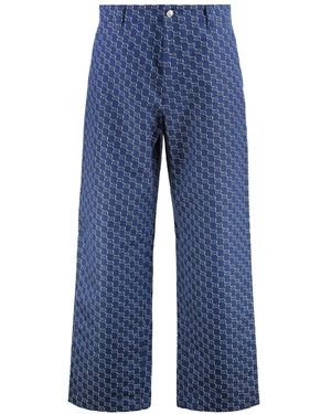 Gucci Cotton Pants - Blue