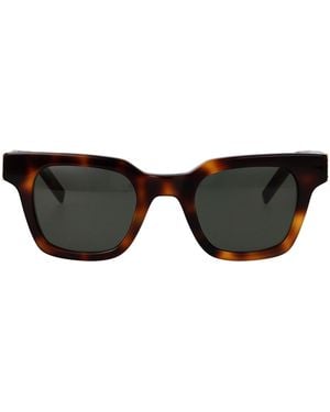 Saint Laurent Havana-Havana- Acetate Sunglasses - Black