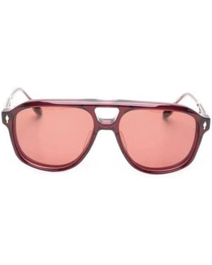 Jacques Marie Mage "Leonard" Sunglasses - Pink
